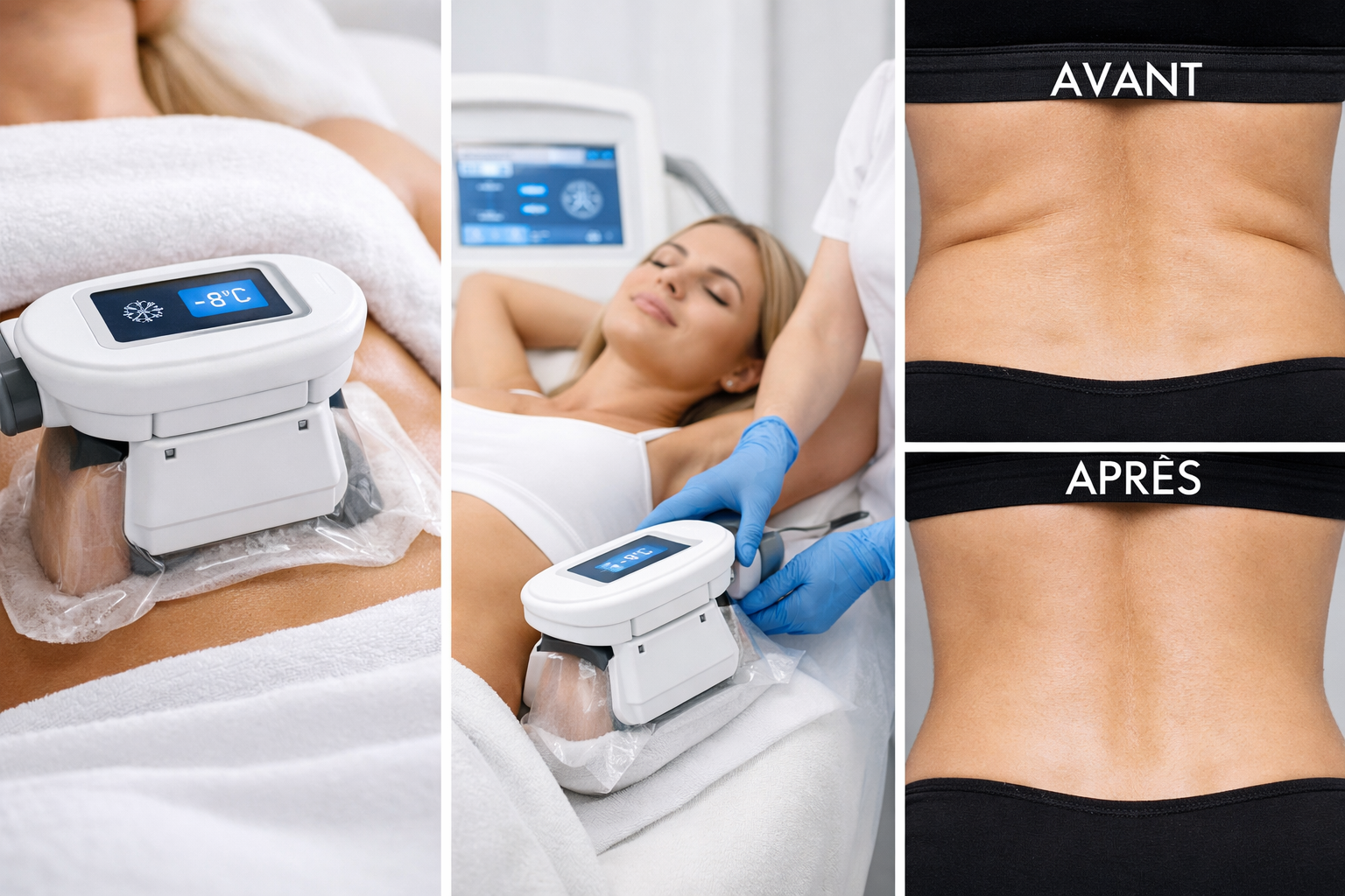 appareil de cryopolise avec résultat.